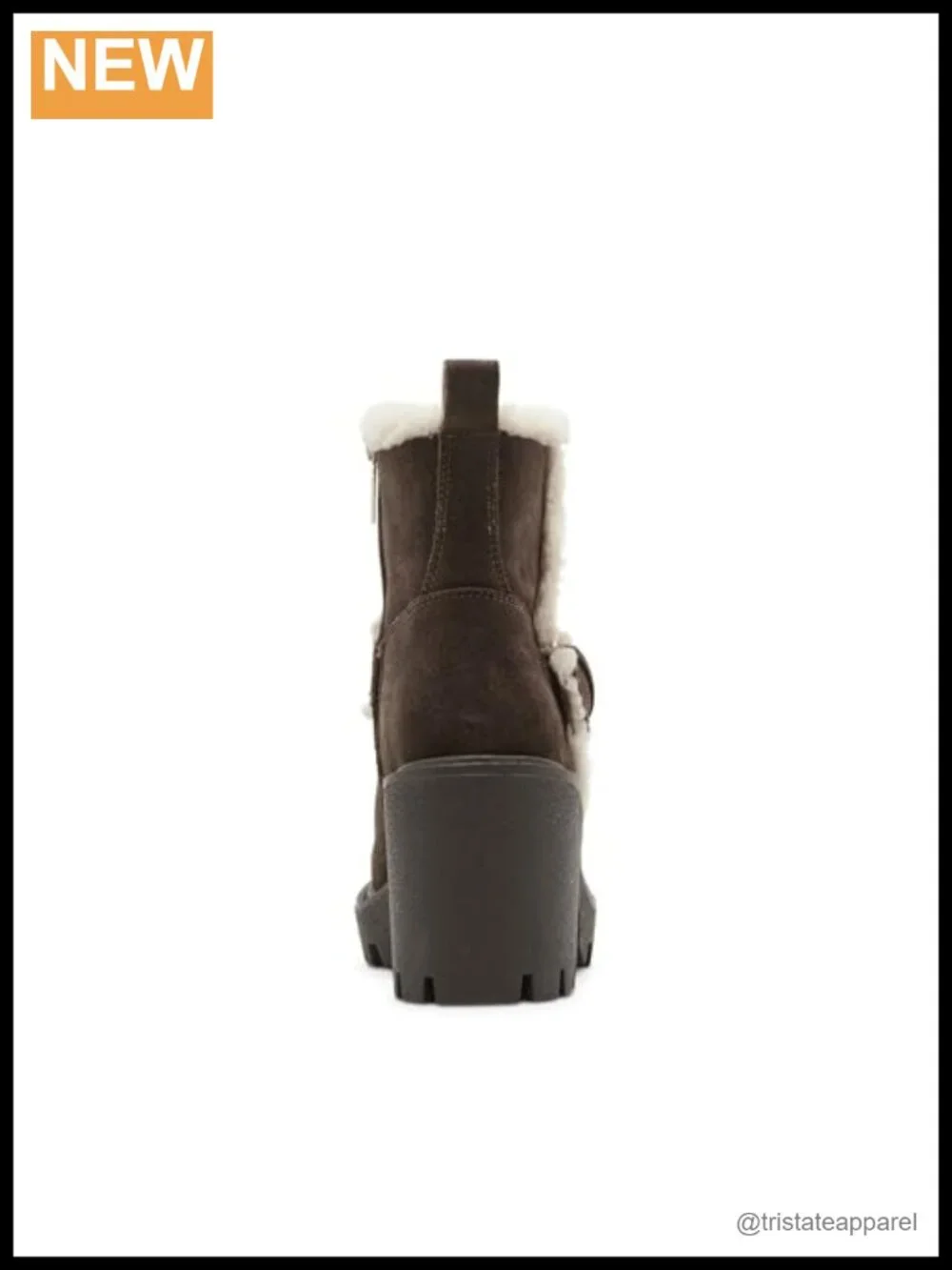 Blondo Women's Waterproof Suede Ankle Bootie with Fur Lining
